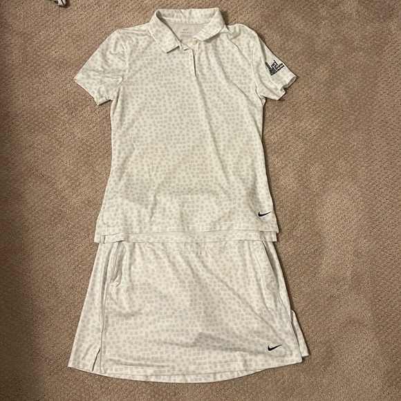 Nike Dresses & Skirts - Women’s Nike Dry-Fit Golf Shirt and Skort